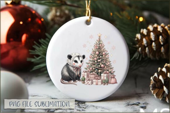 Baby Opossum Christmas Ornament PNG: A Review for Bloggers and Illustrations