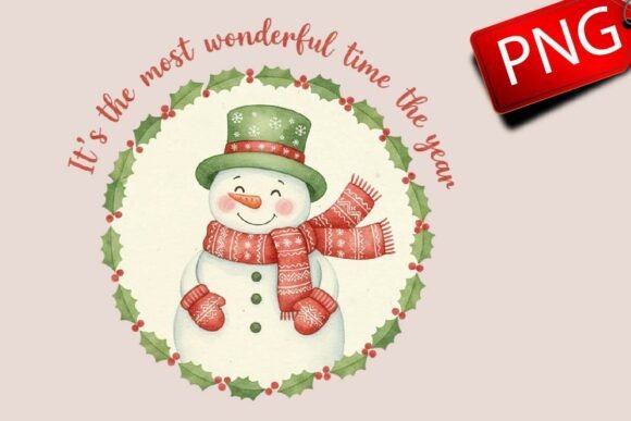 Cute Snowman Christmas Png Illustrations Review