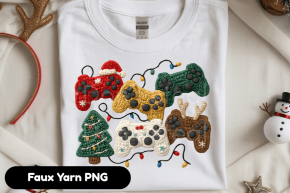 Faux Yarn Crochet Christmas Gaming PNG: A Crafter’s Review