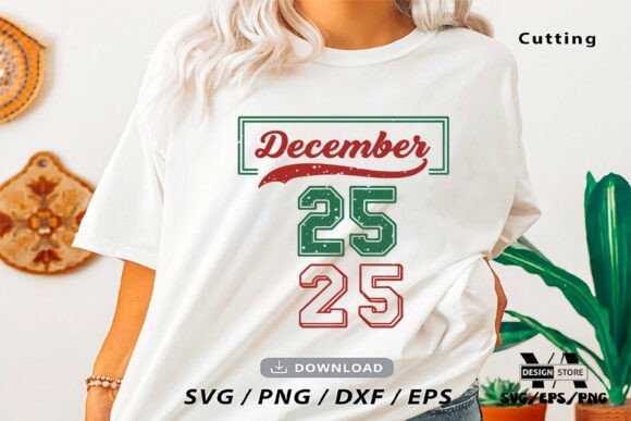 Reviewing Christmas December 25 SVG PNG for Embroidery