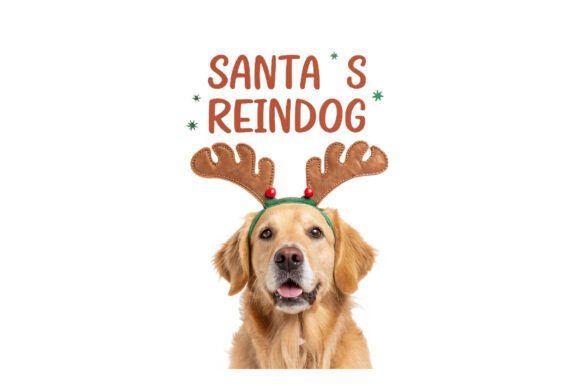Santas Reindog Christmas PNG: A Brand Designer’s Review of Illustrations
