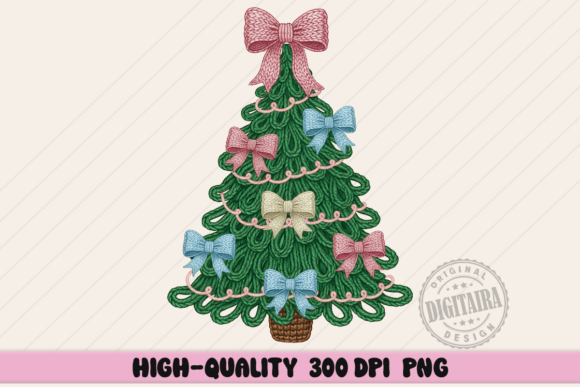 Yarn Christmas Tree with Bows Png: A Designer’s Review for Editorial Use